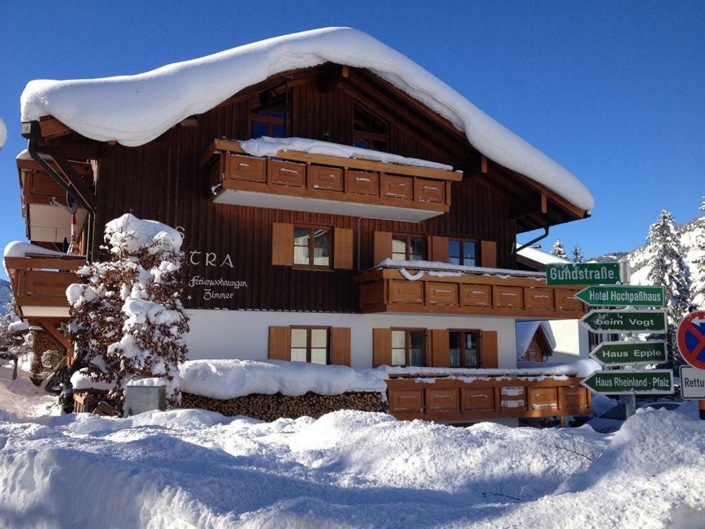 Apartmán Haus Petra Oberjoch Exteriér fotografie